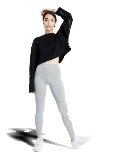 Legíny Nike Sportswear Essential High-Rise Leggings Šedá | CZ8528-063