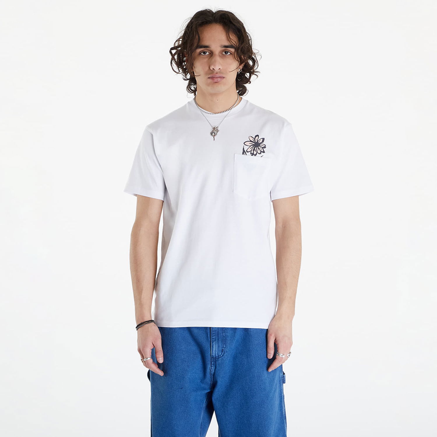 Tričko Vans Brush Petal Ss Tee White Biela | VN000G5BWHT1, 0