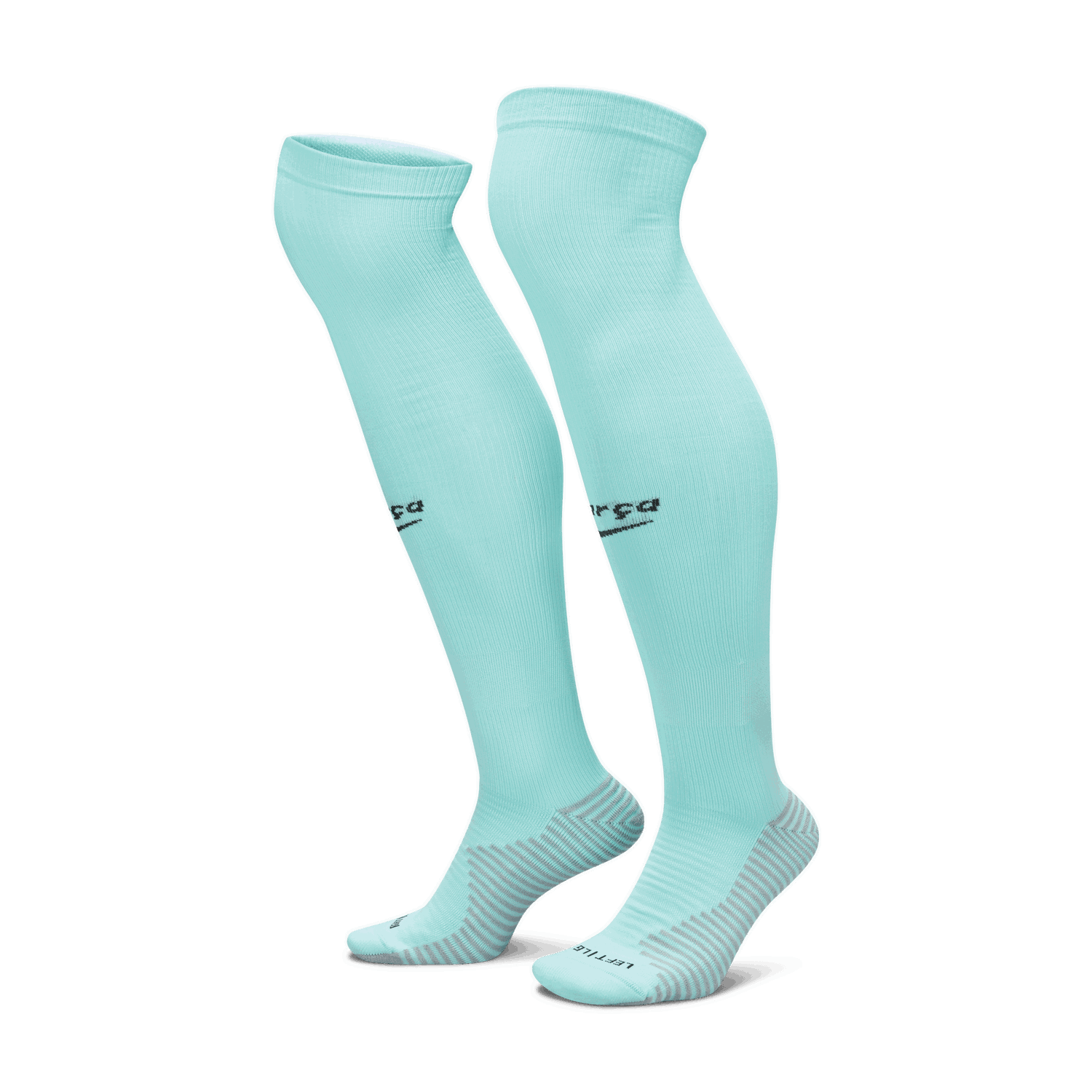 Spodná bielizeň a ponožky Nike FC Barcelona Strike Knee-high Football Socks Tyrkysová | FD7289-486, 0