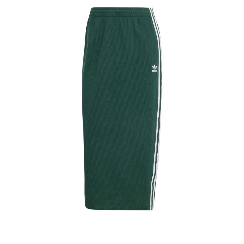Sukňa adidas Originals Adicolor Knit Midi Skirt Zelené | IW3167