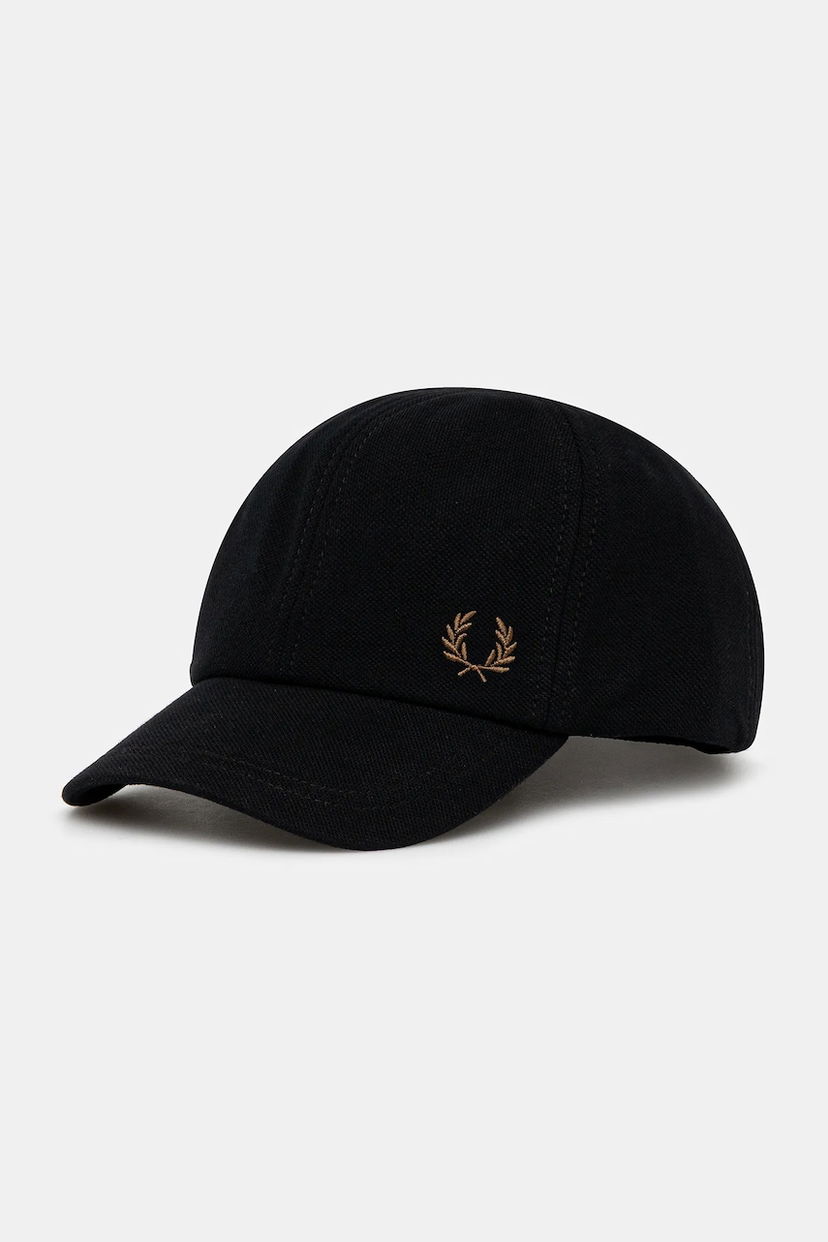 Šiltovka Fred Perry Fred Perry Baseball Cap Čierna | HW6726