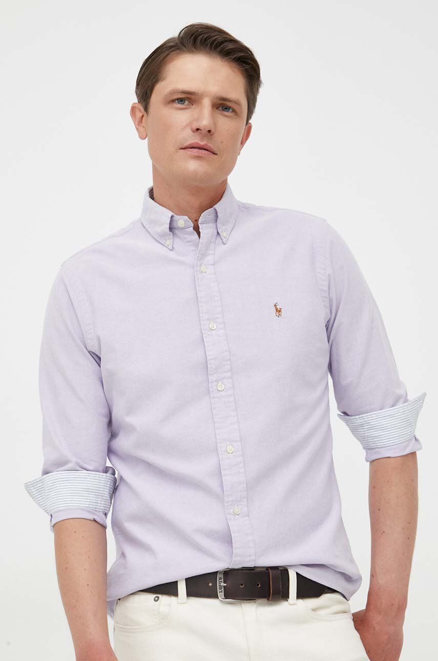 Košeľa Polo by Ralph Lauren Button-down Shirt Fialová | 710795462, 0
