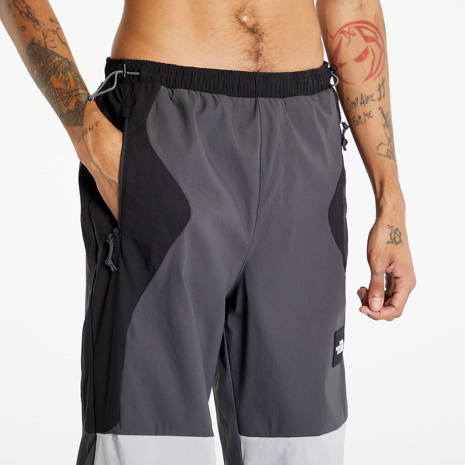 Nohavice The North Face Carduelis Track Pant Šedá | NF0A823MJK31, 1