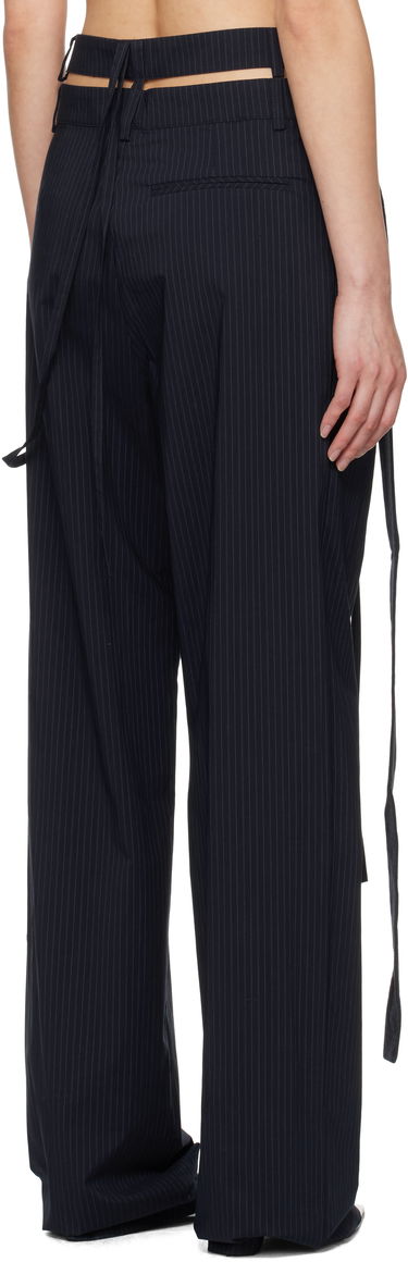 Nohavice Ottolinger Ottolinger Signature Wrap Suit Trousers Čierna | 12320152301, 2