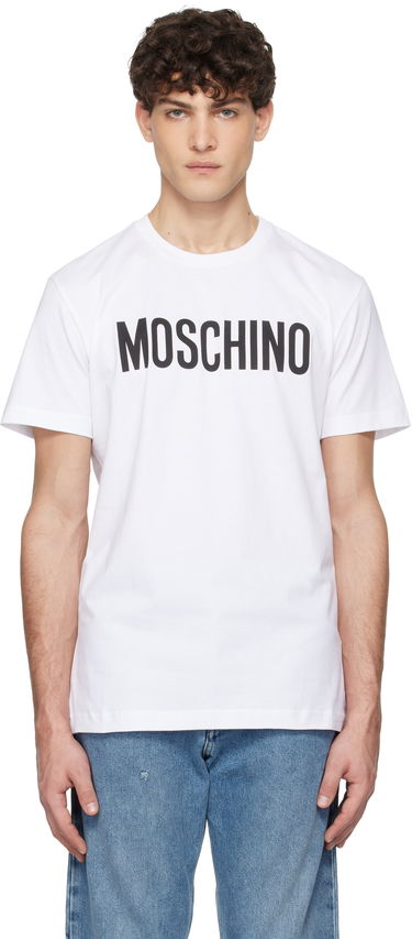 Tričko Moschino Moschino Institutional T-Shirt Biela | 251ZZA072002411001, 0