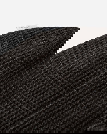 Kulicha WTAPS FLP Ribbed Beanie with Logo Patch Čierna | 252MADT-HT04 BLACK, 5