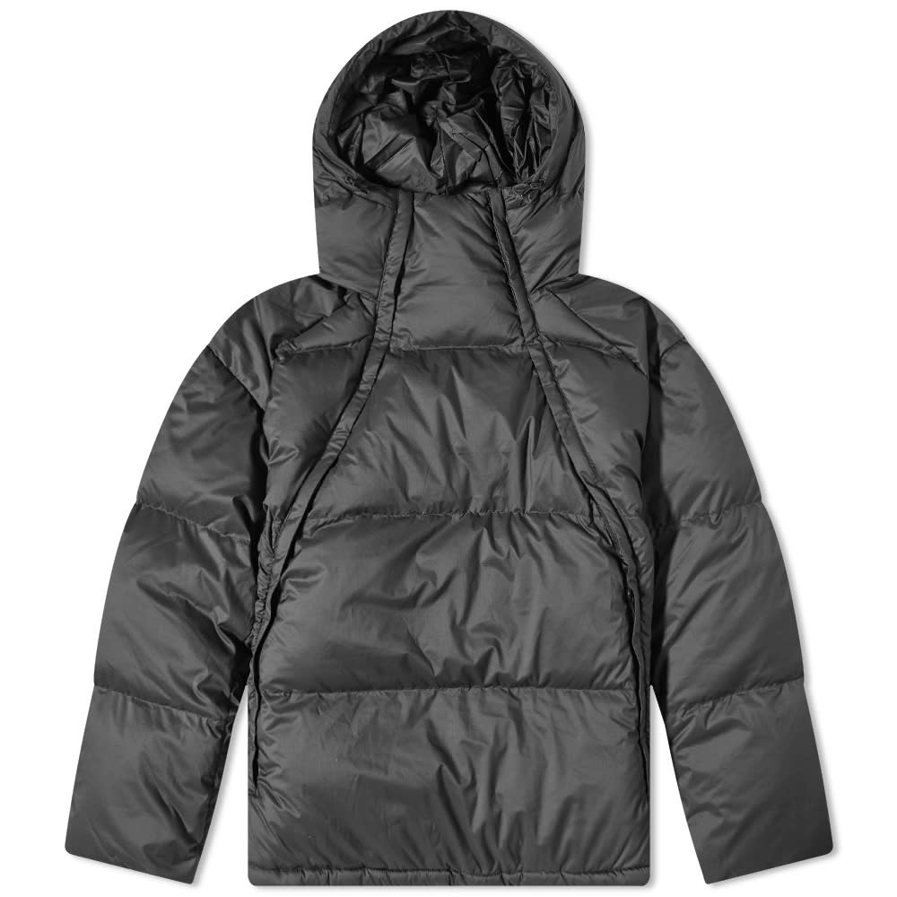 Prešívaná bunda Snow Peak Recycled Light Down Pullover Jacket Čierna | JK-22AU006-BK, 0