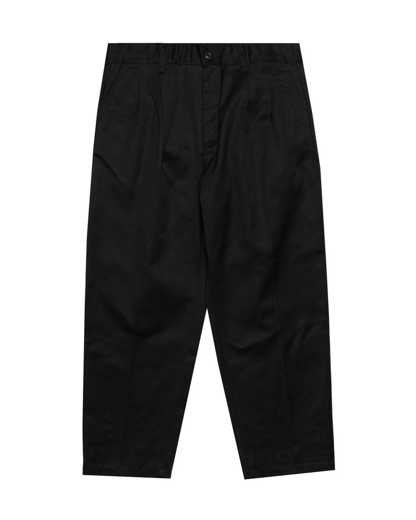 Nohavice Carhartt WIP Evan Pleated Trousers Čierna | I035666.8901