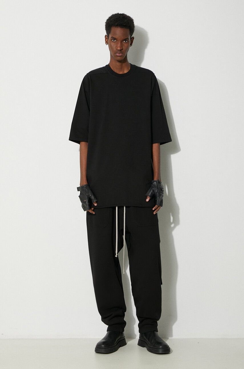 Tričko Rick Owens Jumbo T-Shirt Čierna | DU01D1274.RIG.09, 1