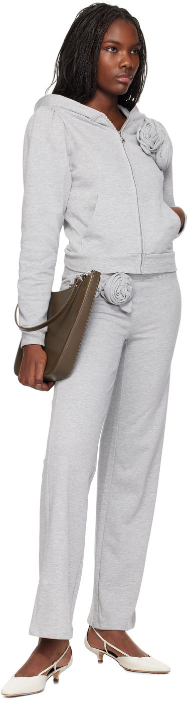 Taška cez rameno BY FAR BY FAR Suli Shoulder Bag Hnedá | MWBSB053CL013BR047PL, 3
