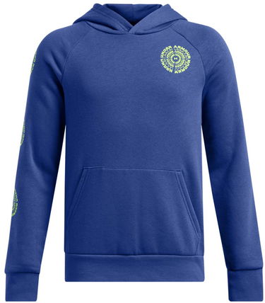 Mikina Under Armour Spiral Logo Fleece Hoodie Modrá | 1386990-432, 0