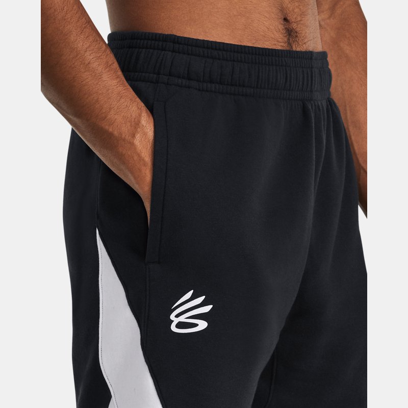 Šortky Under Armour Curry Splash Fleece Short Čierna | 1380328-001, 0