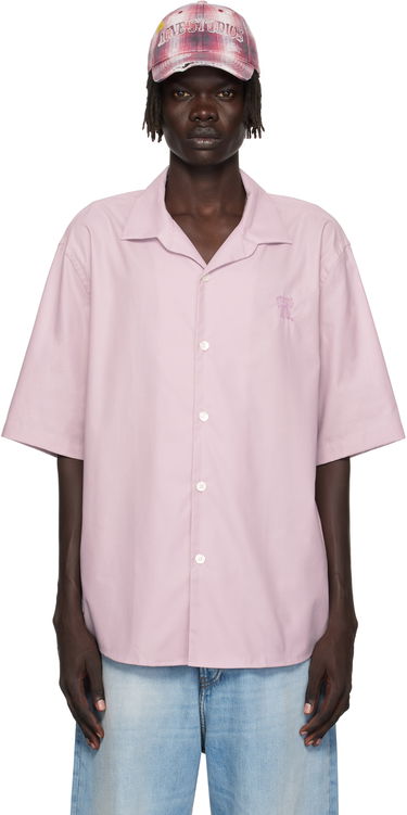 Košeľa Acne Studios Acne Studios Button-Up Camp Collar Shirt Ružová | BB0634-, 0