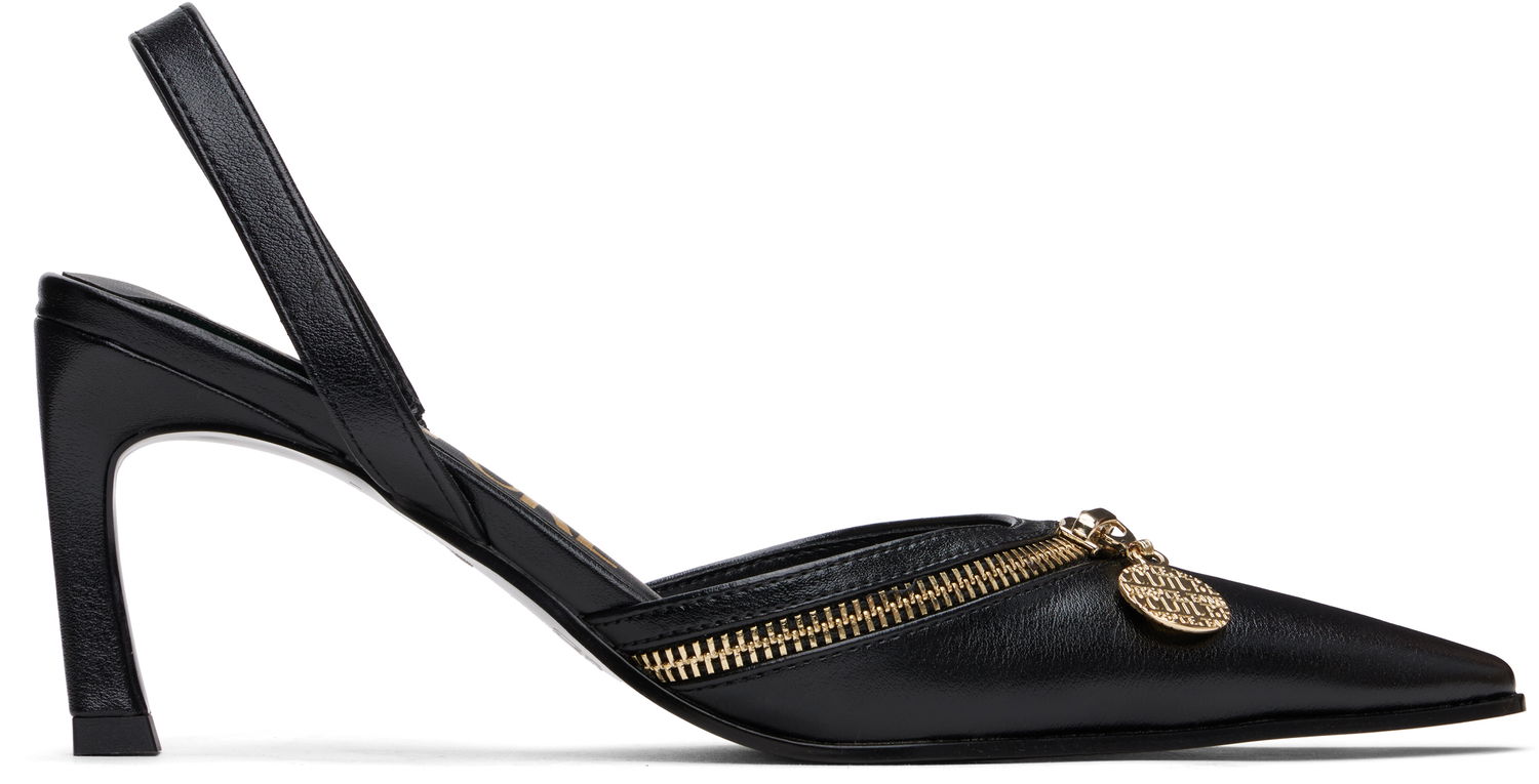 Tenisky a topánky Versace Mandy Slingback Low Heels Čierna | E77VA3S30_EZS861, 0