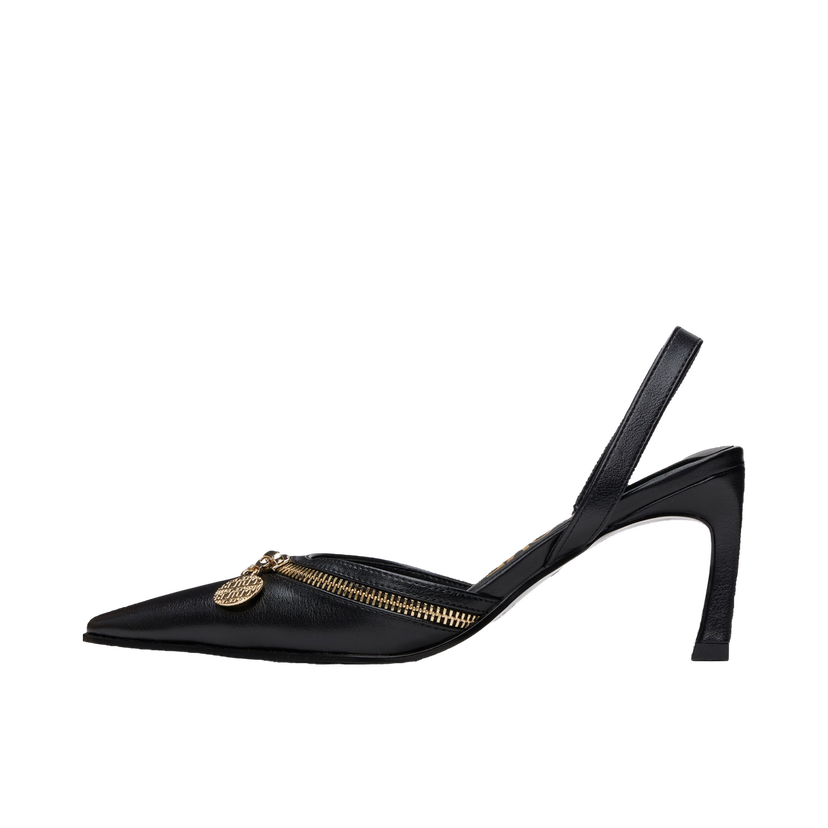 Tenisky a topánky Versace Mandy Slingback Low Heels Čierna | E77VA3S30_EZS861