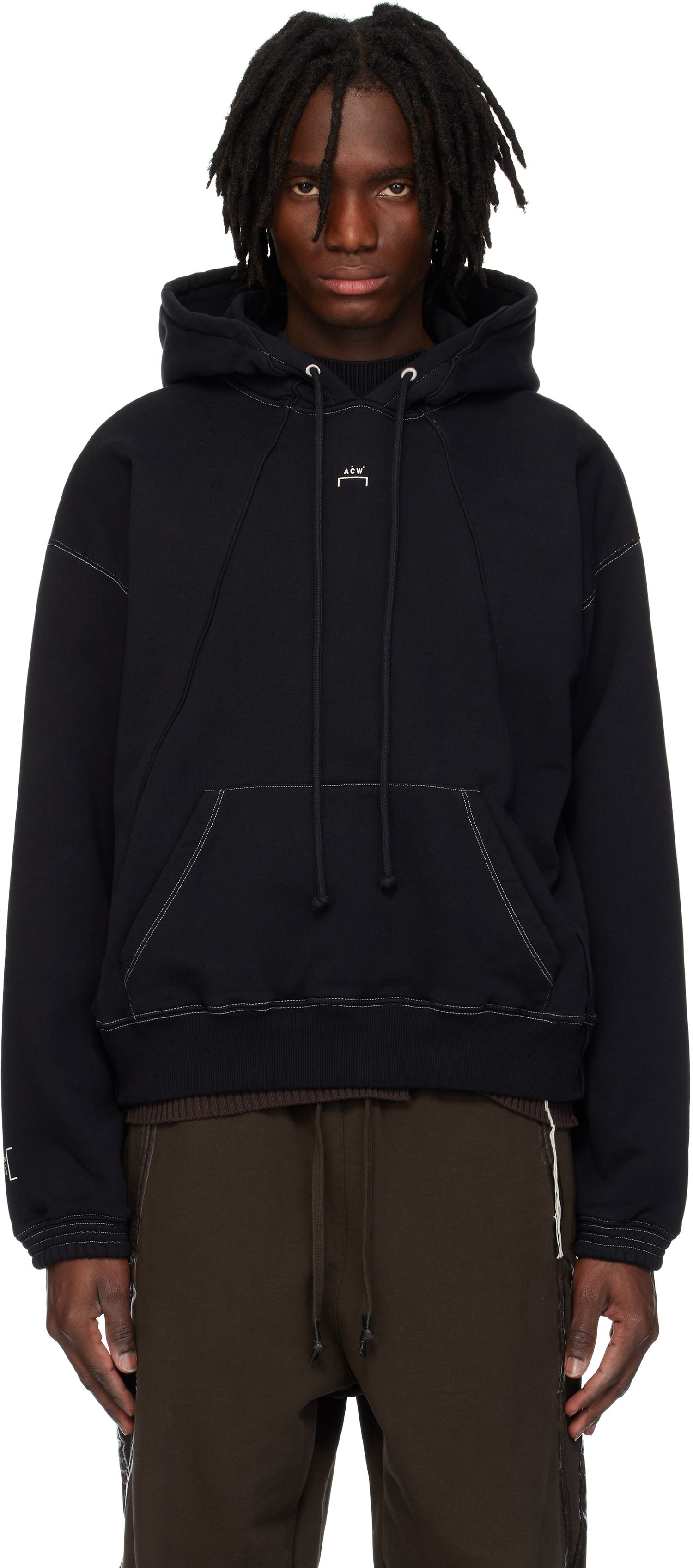 Mikina A-COLD-WALL* A-COLD-WALL* Millbank Hoodie Čierna | ACWMW197, 0