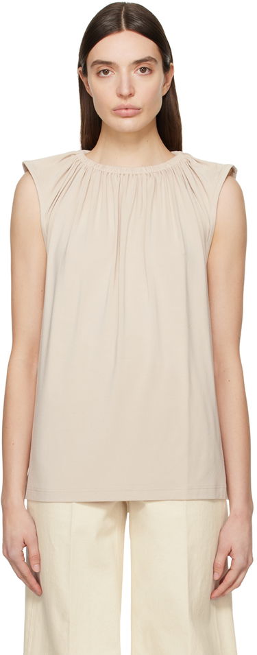 Tielko TOTEME TOTEME Women's Crewneck Tank Top Béžová | 242-WRT1716-FB0163, 0
