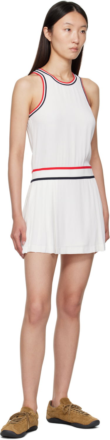Šaty Sporty & Rich Sporty & Rich Phoebe Tennis Minidress Biela | DR004602300WH36, 3