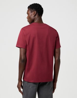 Tričko Wrangler Relaxed Graphic T-Shirt XL Vínová | 112371485:XL, 1