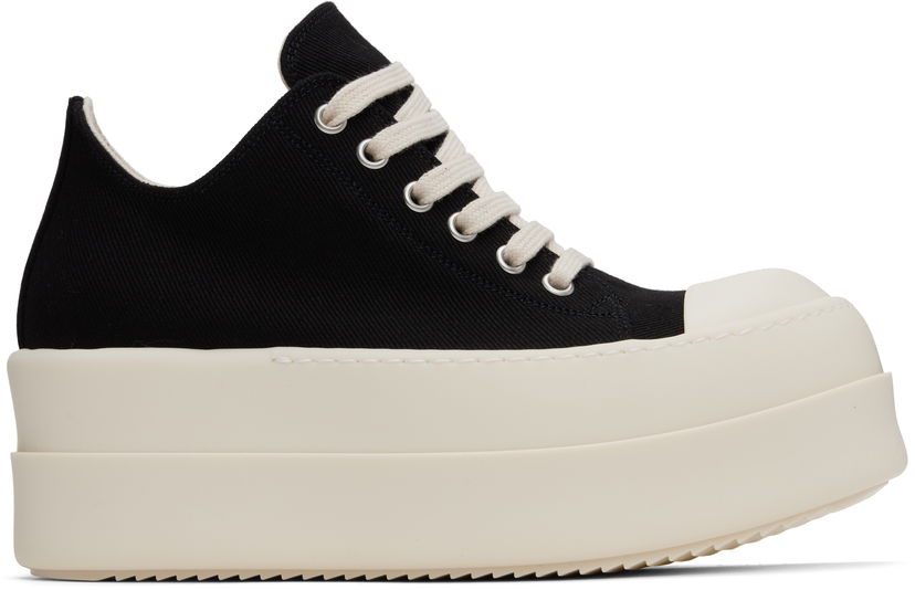 Tenisky a topánky Rick Owens Rick Owens DRKSHDW Hollywood Double Bumper Low Čierna | DS01E3832 DO