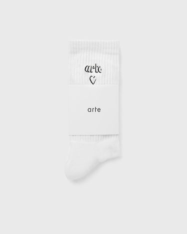 Ponožky Arte Antwerp Arte Heart Logo Socks Biela | AW25-241M-100, 1