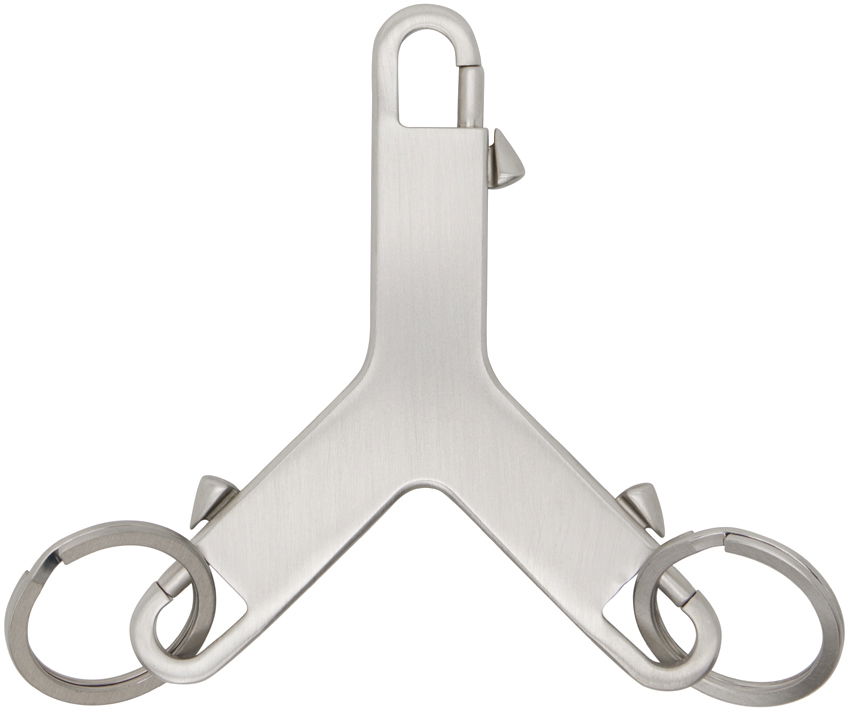 Kľúčenka Rick Owens Silver Cerberus Keychain Metalická | RA02D0594 MET, 1