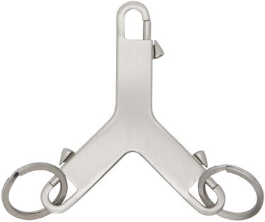 Kľúčenka Rick Owens Silver Cerberus Keychain Metalická | RA02D0594 MET, 1