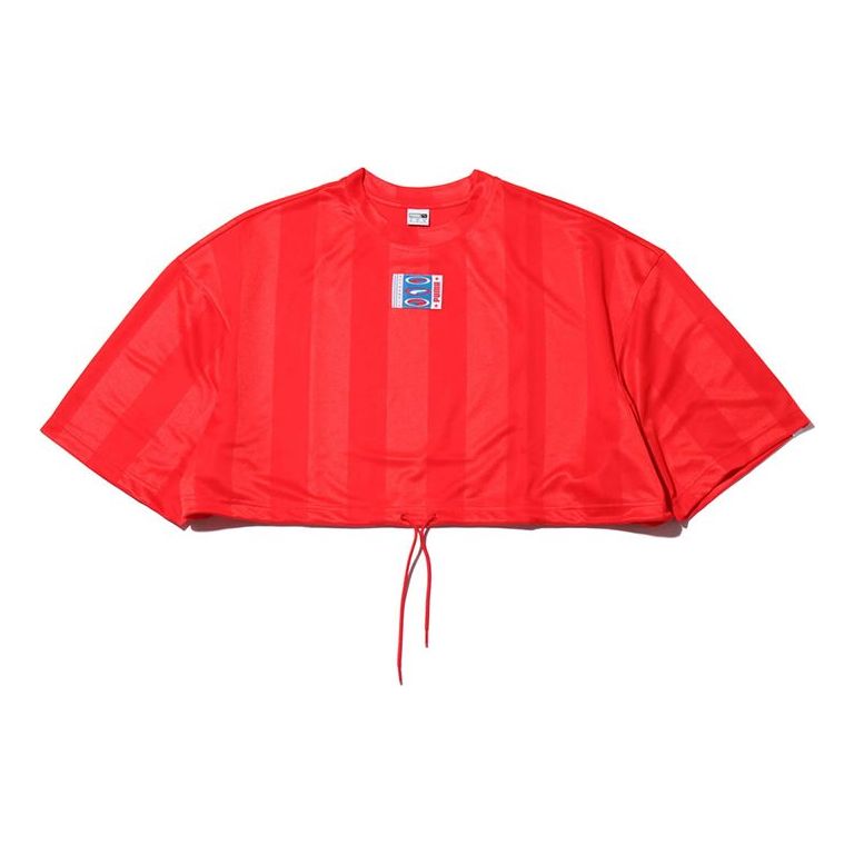 Crop Top Puma Puma Athleisure Loose Cropped T-Shirt Červená | 579523-04