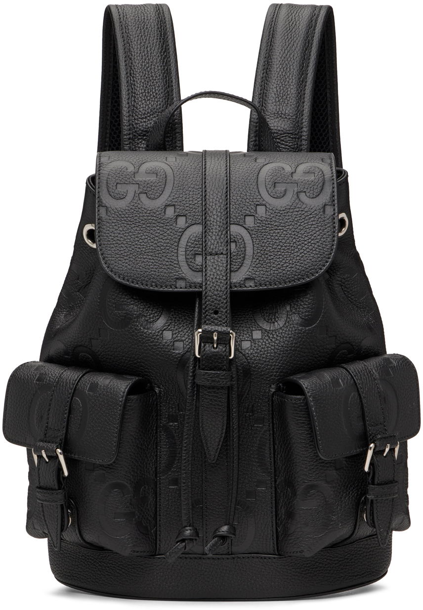 Batoh Gucci Small Jumbo GG Čierna | 739503 AABZF, 0