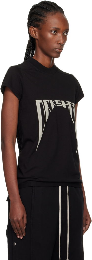 Tričko Rick Owens DRKSHDW Concordians Level T-shirt Šedá | DS02E7208 RNEP4, 4
