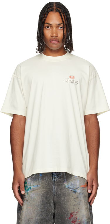 Tričko Represent Clo Grand Vintage Hand Drawn T-shirt Béžová | MLM100450, 0