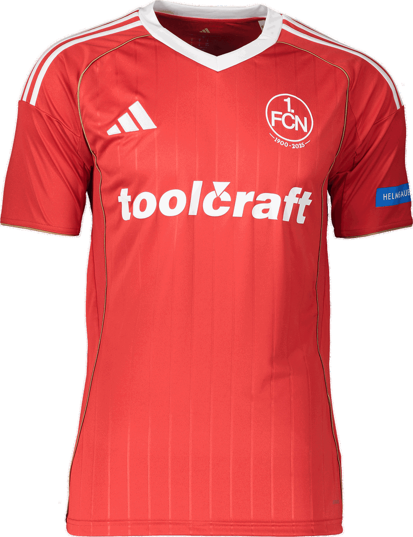 Dres adidas Originals 1. FC Nürnberg 3rd Jersey 2025/26 Červená | 6fcnjd7395