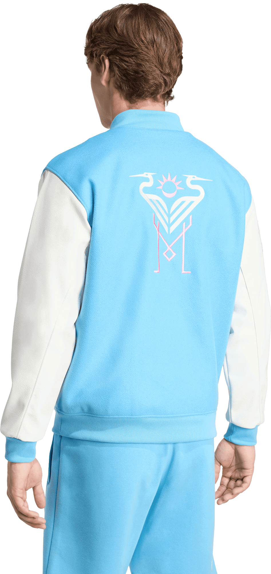 Bomber bunda adidas Originals Inter Miami CF adidas Originals Anthem Jacket Modrá | JM5160, 1