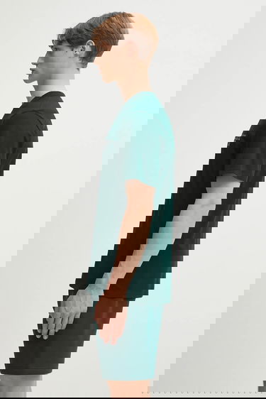 Tričko Carhartt WIP Short-Sleeve Alumni T-Shirt with Print Zelené | I035207.05AXX, 1