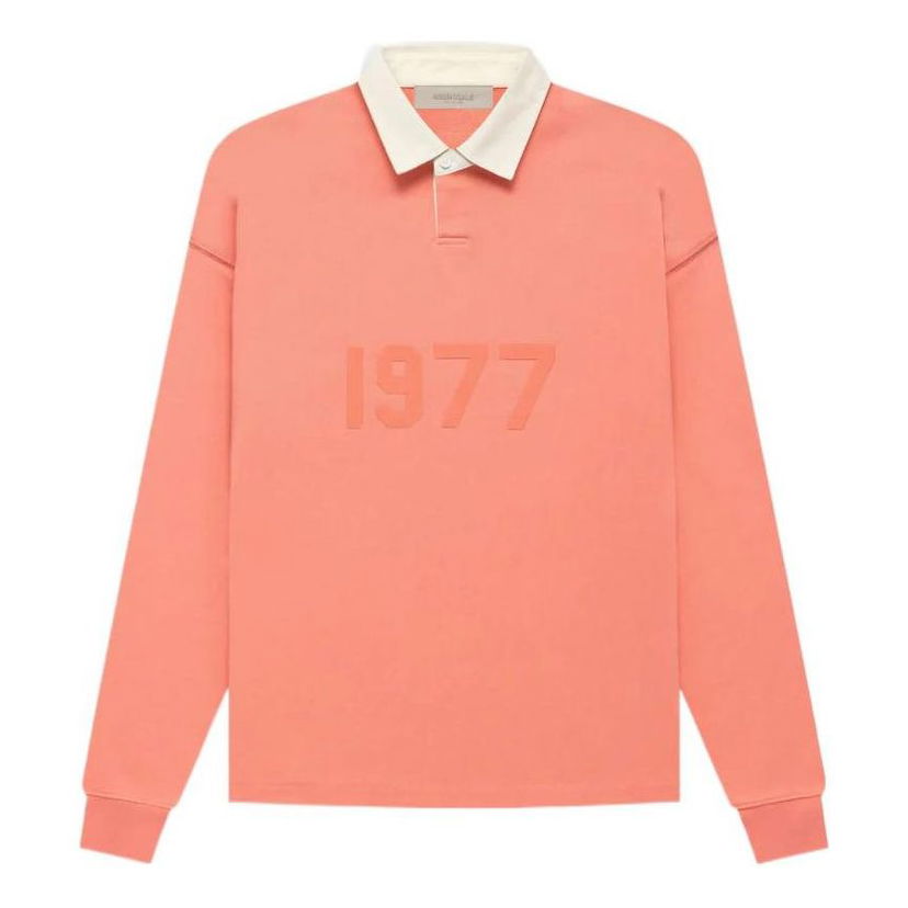 Polo tričko Fear of God Fear of God Essentials 1977 Rugby Polo Oranžová | FOG-FW22-076