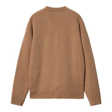 Sveter Carhartt WIP Knit Cardigan Hnedá | I033914_8, 4