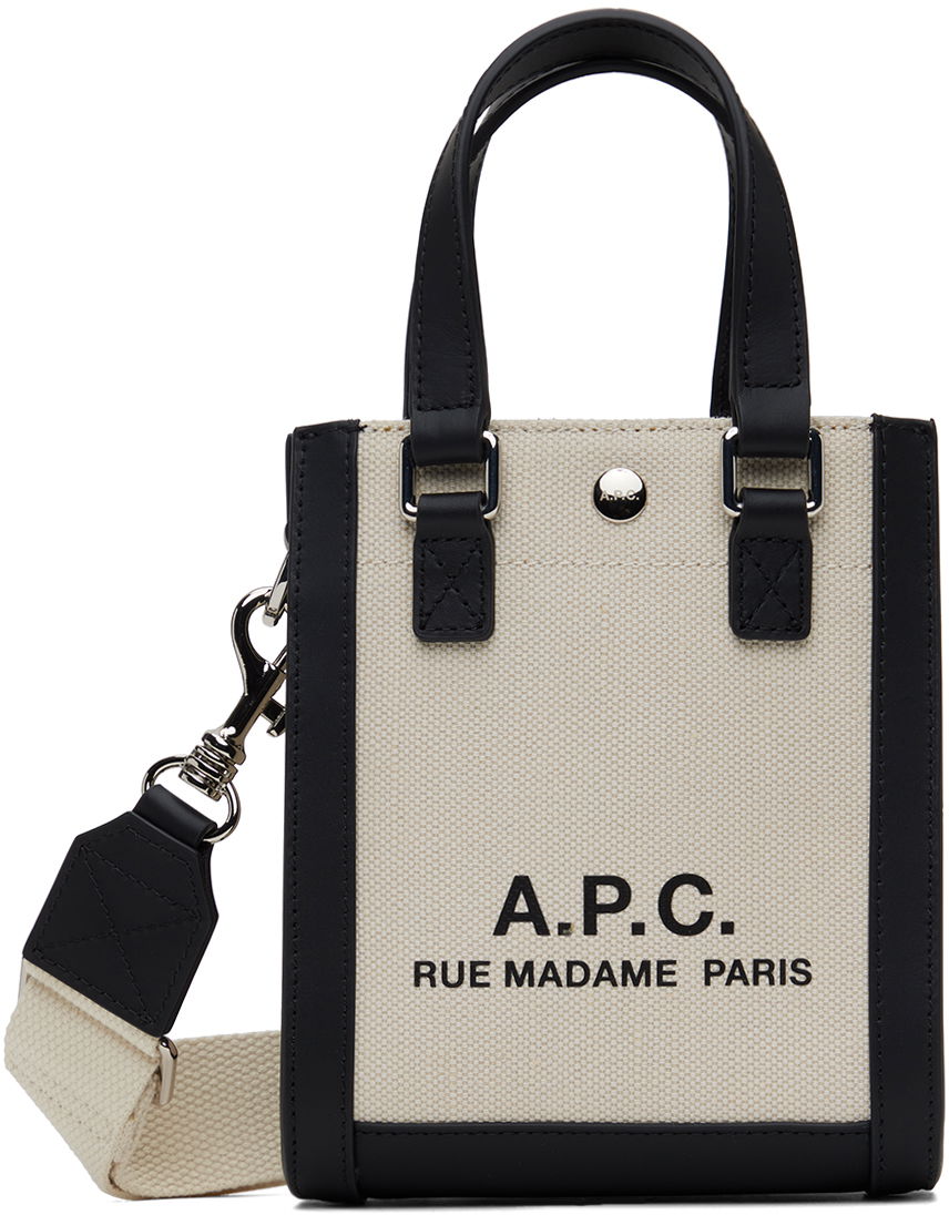 Tote bag A.P.C. Camille 2.0 Mini Tote Bag Béžová | COEYO-M61825, 0