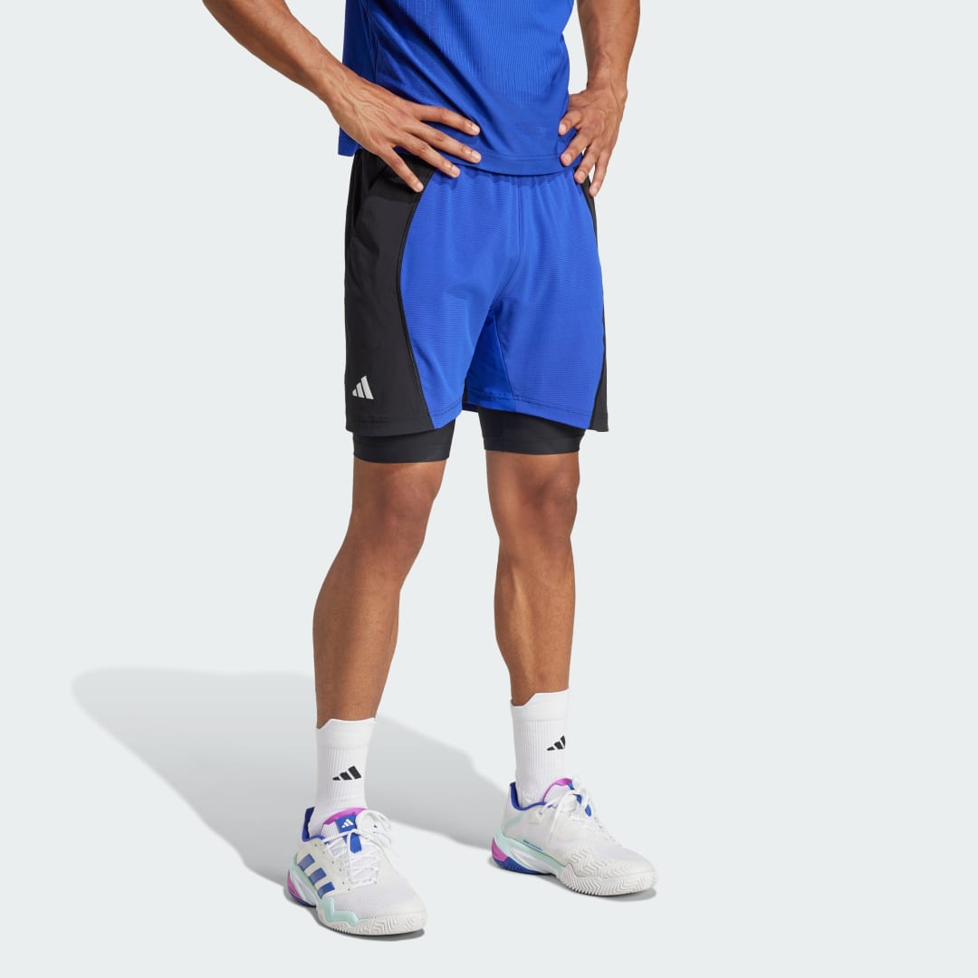 Šortky adidas Performance Tennis Set Modrá | IT2264, 1
