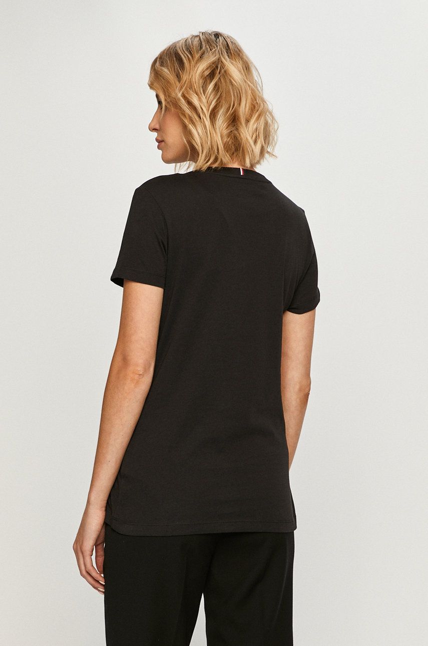 Tričko Tommy Hilfiger T-Shirt Čierna | WW0WW22043, 1