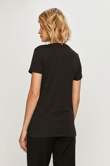 Tričko Tommy Hilfiger T-Shirt Čierna | WW0WW22043, 1