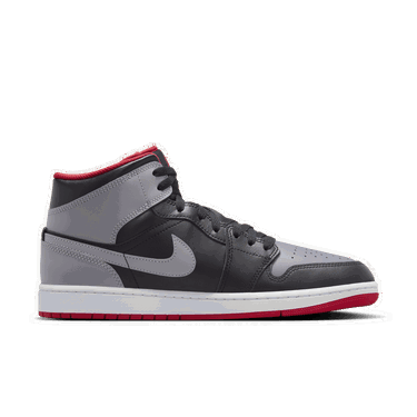 Tenisky a topánky Jordan Air Jordan 1 Mid "Black/Cement Grey / Fire Red / Sail" Čierna | DQ8426-006, 2