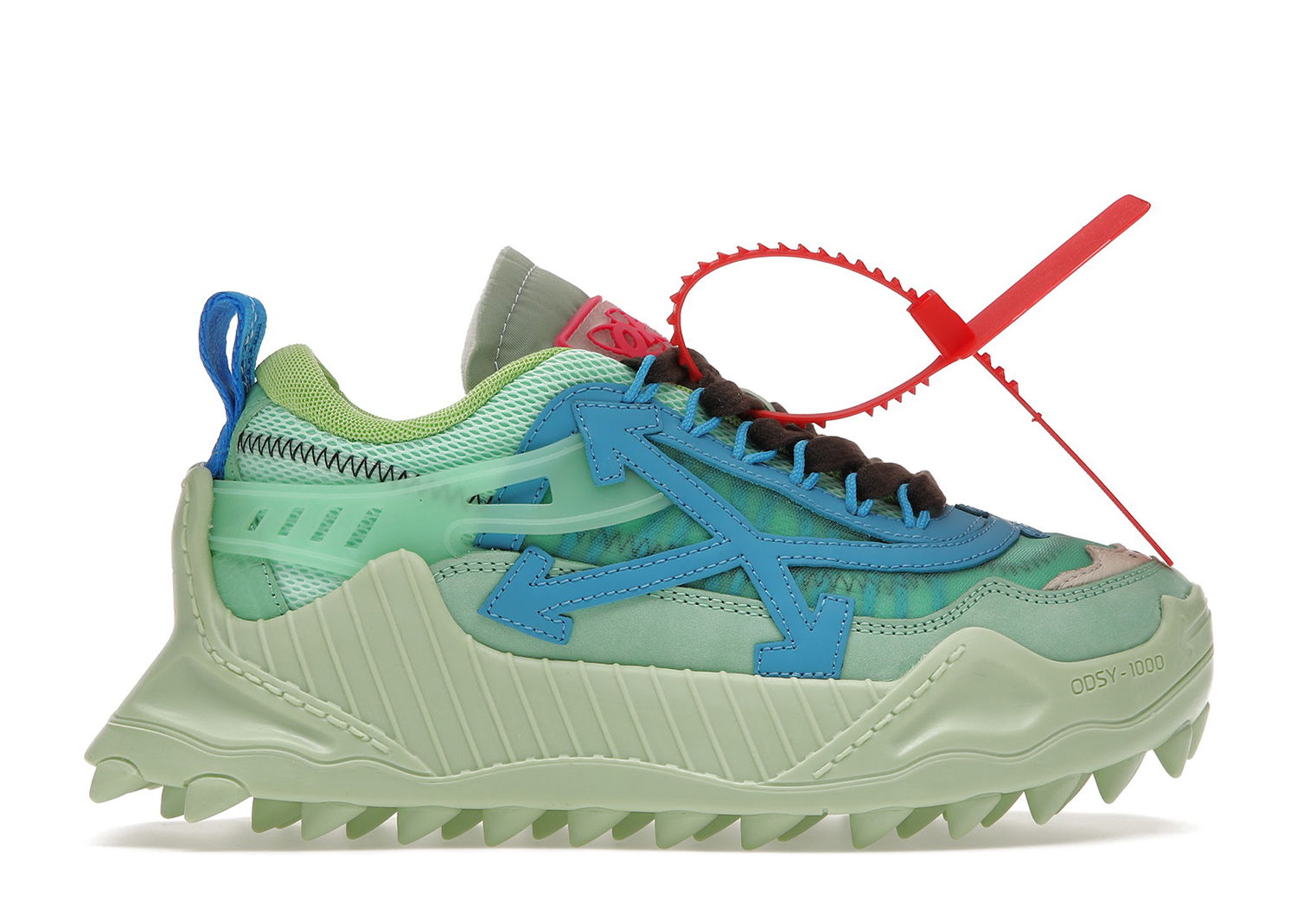 Tenisky a topánky Off-White Odsy-1000 "Light Green Blue" W Zelené | OWIA180E20FAB0015045, 0