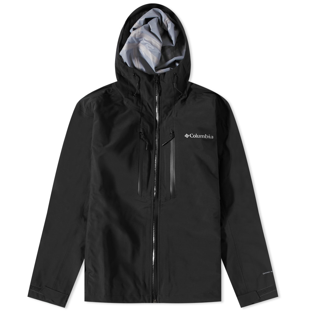 Bunda Columbia Peak Creek™ Shell Jacket Čierna | 1988892-010, 0