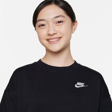 Sveter Nike Sportswear Club Fleece Crew Sweatshirt Čierna | FD2923-010, 2