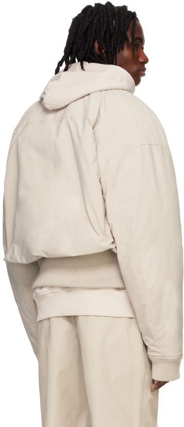 Bomber bunda HELIOT EMIL Heliot Emil Pneumatic Cropped Bomber Jacket Béžová | PRESS25_M_02_100_ST18_CO, 2