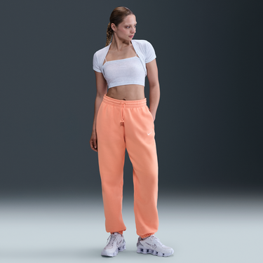 Tepláky Nike Nike Sportswear Phoenix Fleece High-Waisted Loose Fit Pants Oranžová | FZ5996-844, 0
