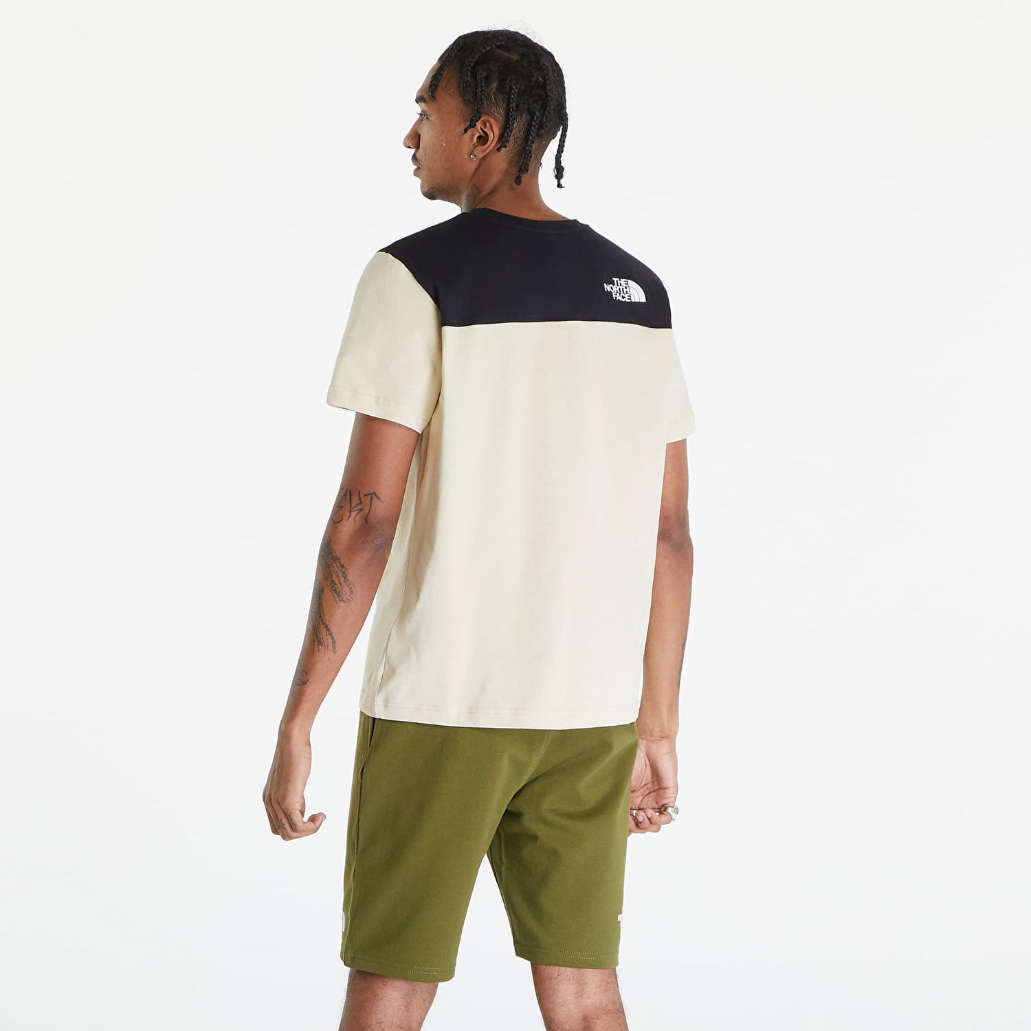 Tričko The North Face T-Shirt Icons S/S Tee Gravel Béžová | NF0A87DP3X41, 1