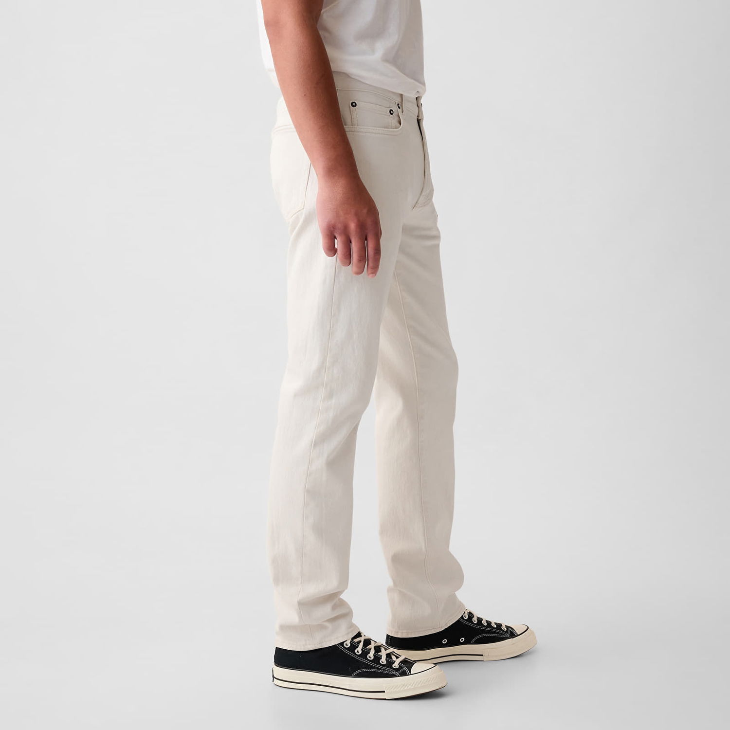 Džínsy GAP Denim Pants Straight Carls Stone Béžová | 595744-01, 1