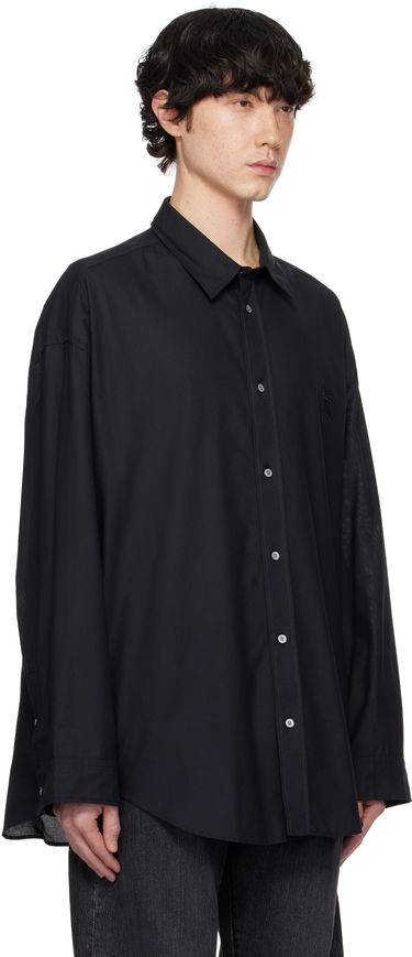 Košeľa Acne Studios Acne Studios Button-Up Shirt Čierna | BB0599-, 1