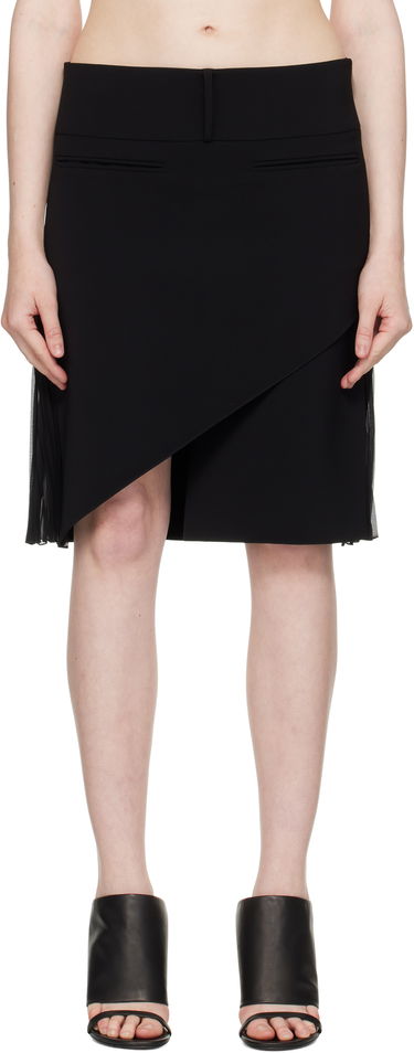 Sukňa Courrèges Courrèges Infinity Pleats Miniskirt Čierna | 225CJU262PL0159, 0